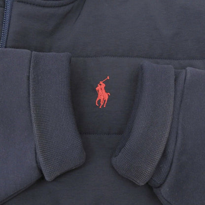RALPHLAUREN Navy Hybrid Full Zip Hoodie Jacket Size M