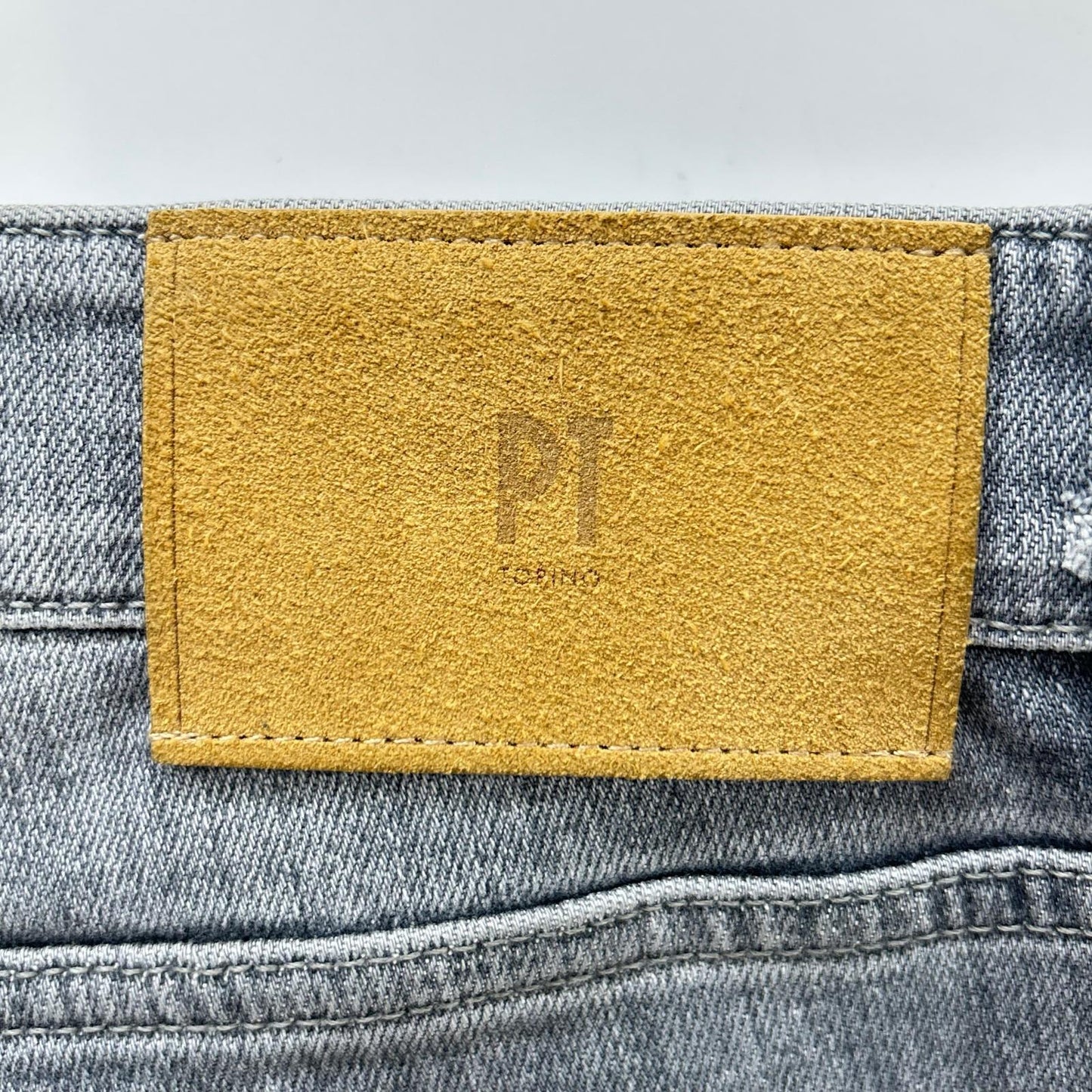 PT TORINO Swing Denim Jeans Gray Cotton Size 30