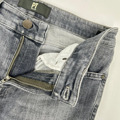 PT TORINO Swing Denim Jeans Gray Cotton Size 30