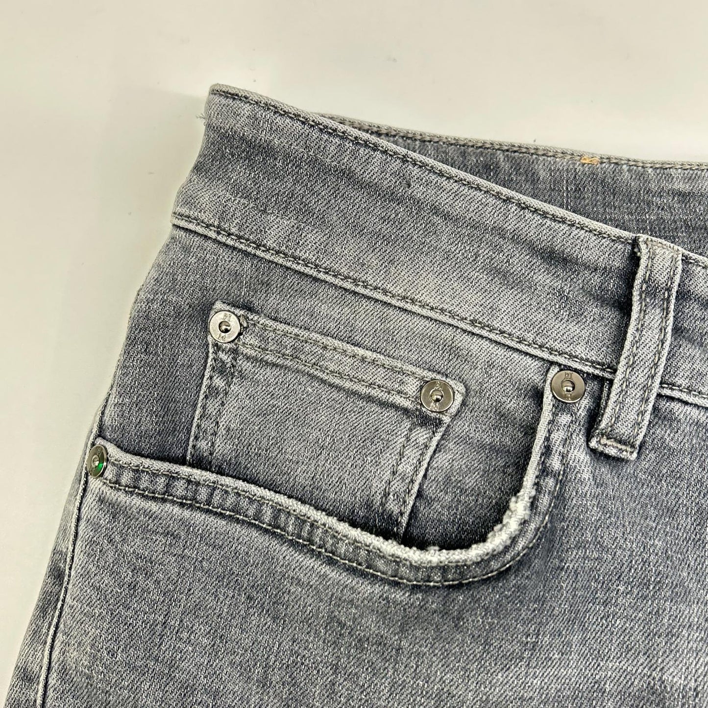 PT TORINO Swing Denim Jeans Gray Cotton Size 30