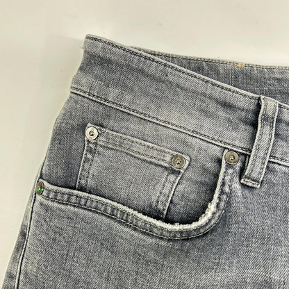 PT TORINO Swing Denim Jeans Gray Cotton Size 30
