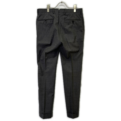 Per BEAMSF EVO FIT Wool Slacks Gray Size 46