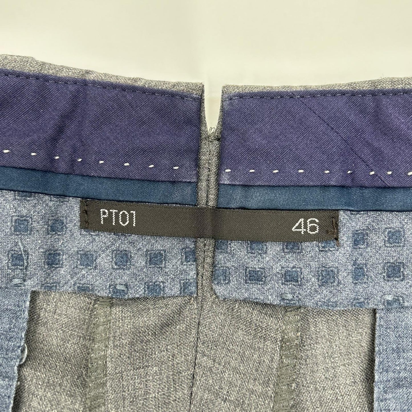 Per BEAMSF EVO FIT Wool Slacks Gray Size 46