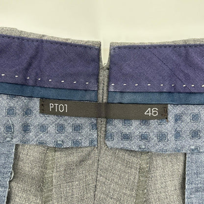 Per BEAMSF EVO FIT Wool Slacks Gray Size 46