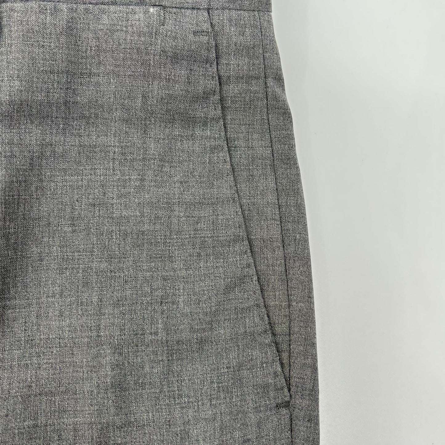 Per BEAMSF EVO FIT Wool Slacks Gray Size 46