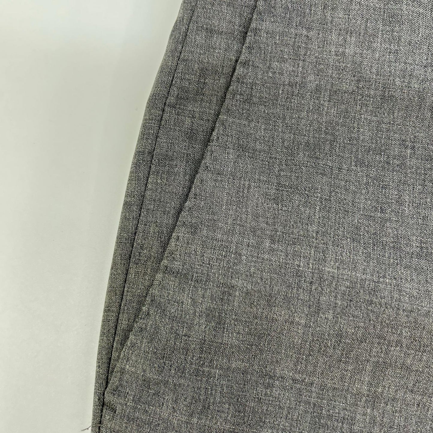 Per BEAMSF EVO FIT Wool Slacks Gray Size 46