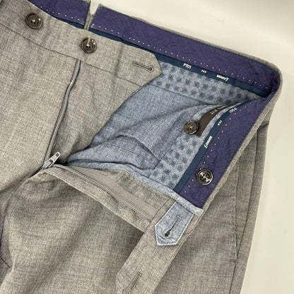 Per BEAMSF EVO FIT Wool Slacks Gray Size 46