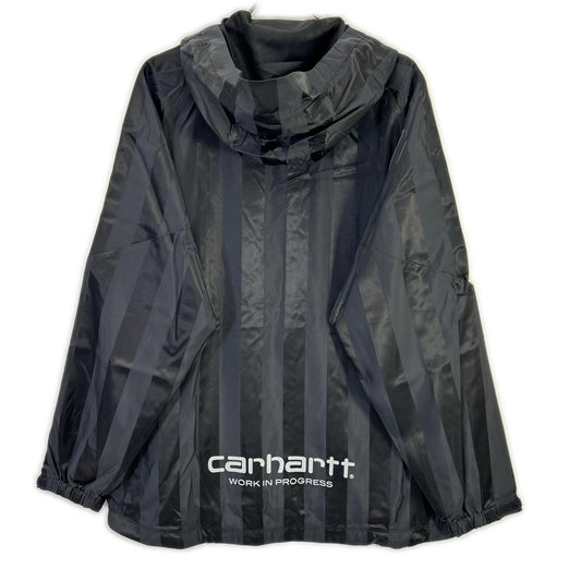 CARHARTT FCRB F.C.Real Bristol Warm-Up Black Nylon Jacket Size L