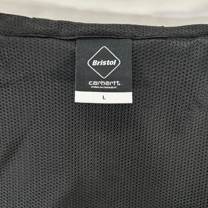 CARHARTT FCRB F.C.Real Bristol Warm-Up Black Nylon Jacket Size L