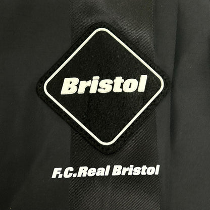 CARHARTT FCRB F.C.Real Bristol Warm-Up Black Nylon Jacket Size L