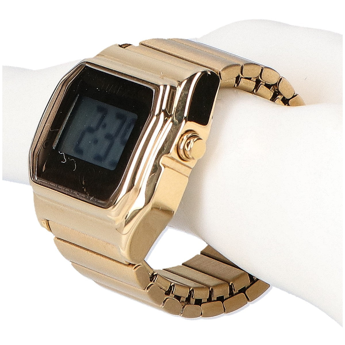 MM6 x TIMEX T80 Ring Watch Gold Stainless Steel Size M/L