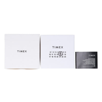 MM6 x TIMEX T80 Ring Watch Gold Stainless Steel Size M/L