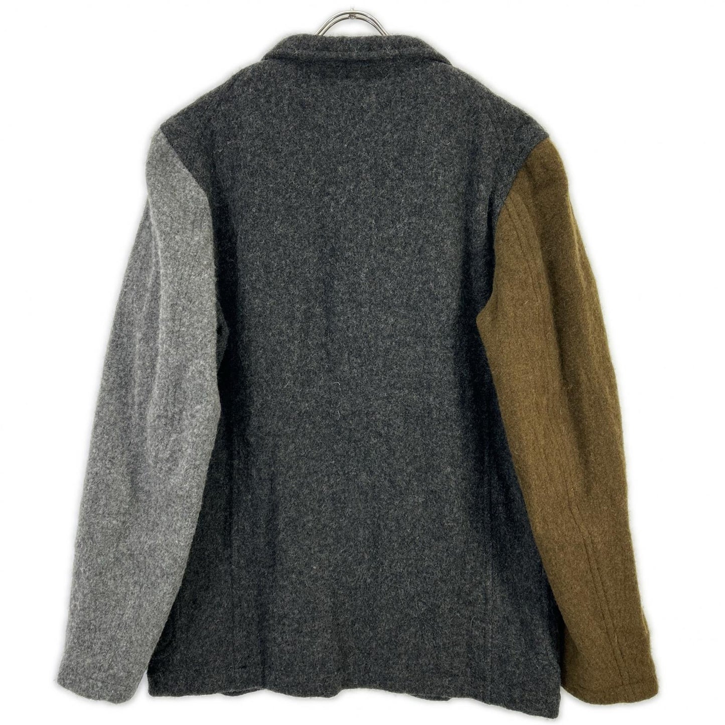 COMMEdesGARCONS SHIRT Wool Nylon Serge Jacket Gray Size M