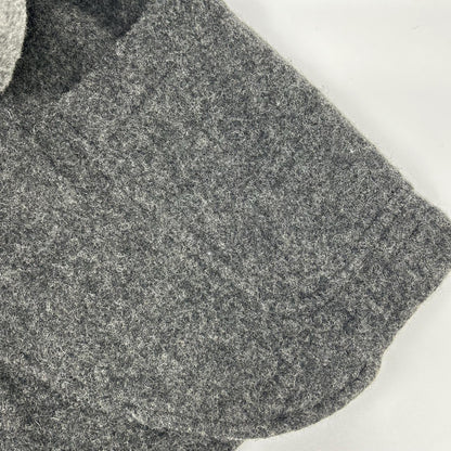 COMMEdesGARCONS SHIRT Wool Nylon Serge Jacket Gray Size M