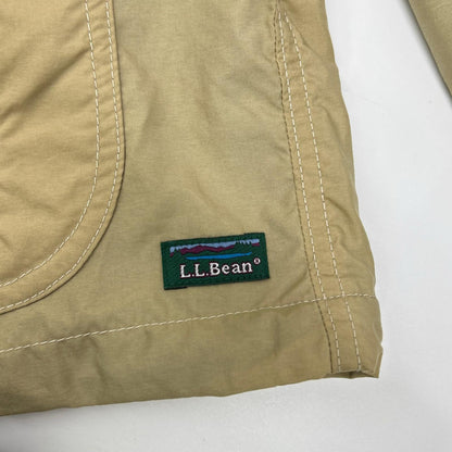 L.L.Bean Windy Ridge Nylon Jacket Beige Size L