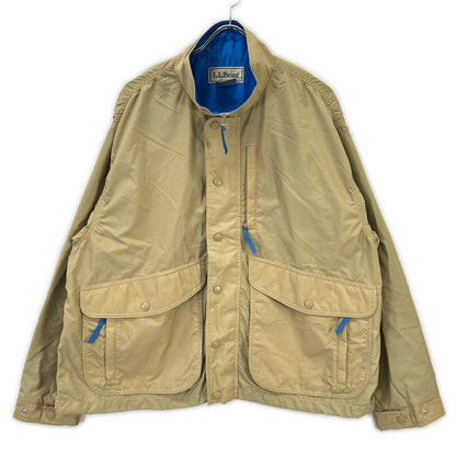 L.L.Bean Windy Ridge Nylon Jacket Beige Size L