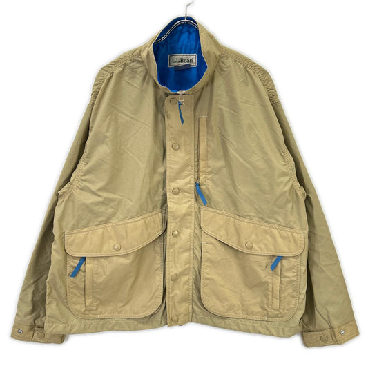 L.L.Bean Windy Ridge Nylon Jacket Beige Size L