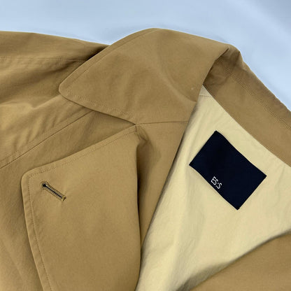 ES:S 23WCO-PTYP-101 Dark Beige Trench Coat Size 0