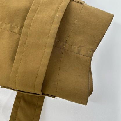 ES:S 23WCO-PTYP-101 Dark Beige Trench Coat Size 0