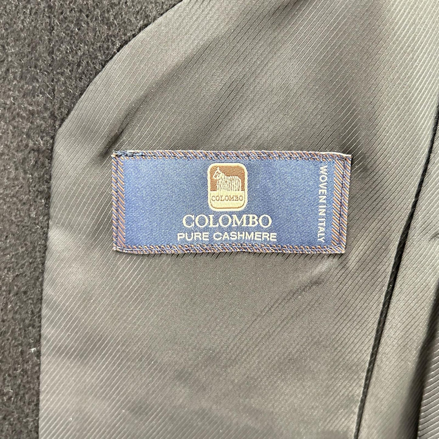 UNIVERSAL LANGUAGE Colombo Cashmere Coat Black Size S