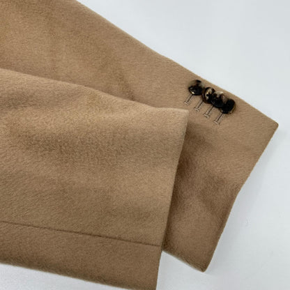UNIVERSAL LANGUAGE Colombo Cashmere Double Coat Camel Size S
