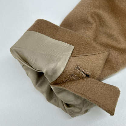 UNIVERSAL LANGUAGE Colombo Cashmere Double Coat Camel Size S