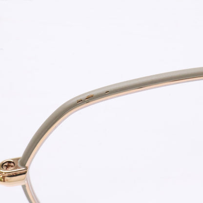 YUICHI TOYAMA Crown Panto Eyewear Rose Gold/Taupe Size 44x22