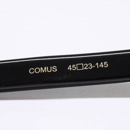 EnaLloid Comus Octagon Shape Eyewear Black Size 45x23-145