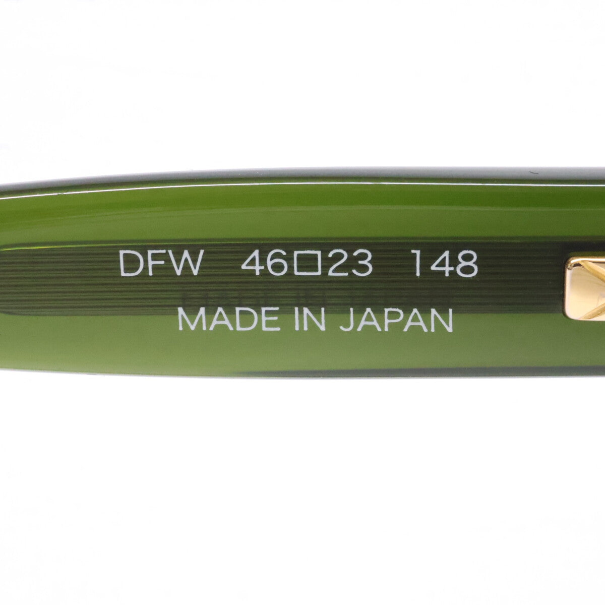 YUICHI TOYAMA U-129 Crown Panto Dark Green Glasses Size 46x23