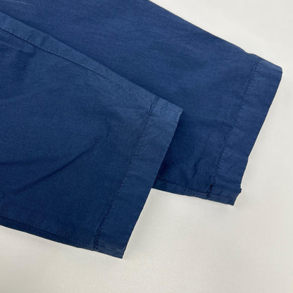 Bagutta Blue Stretch Cotton Double-breasted Jacket Size 48
