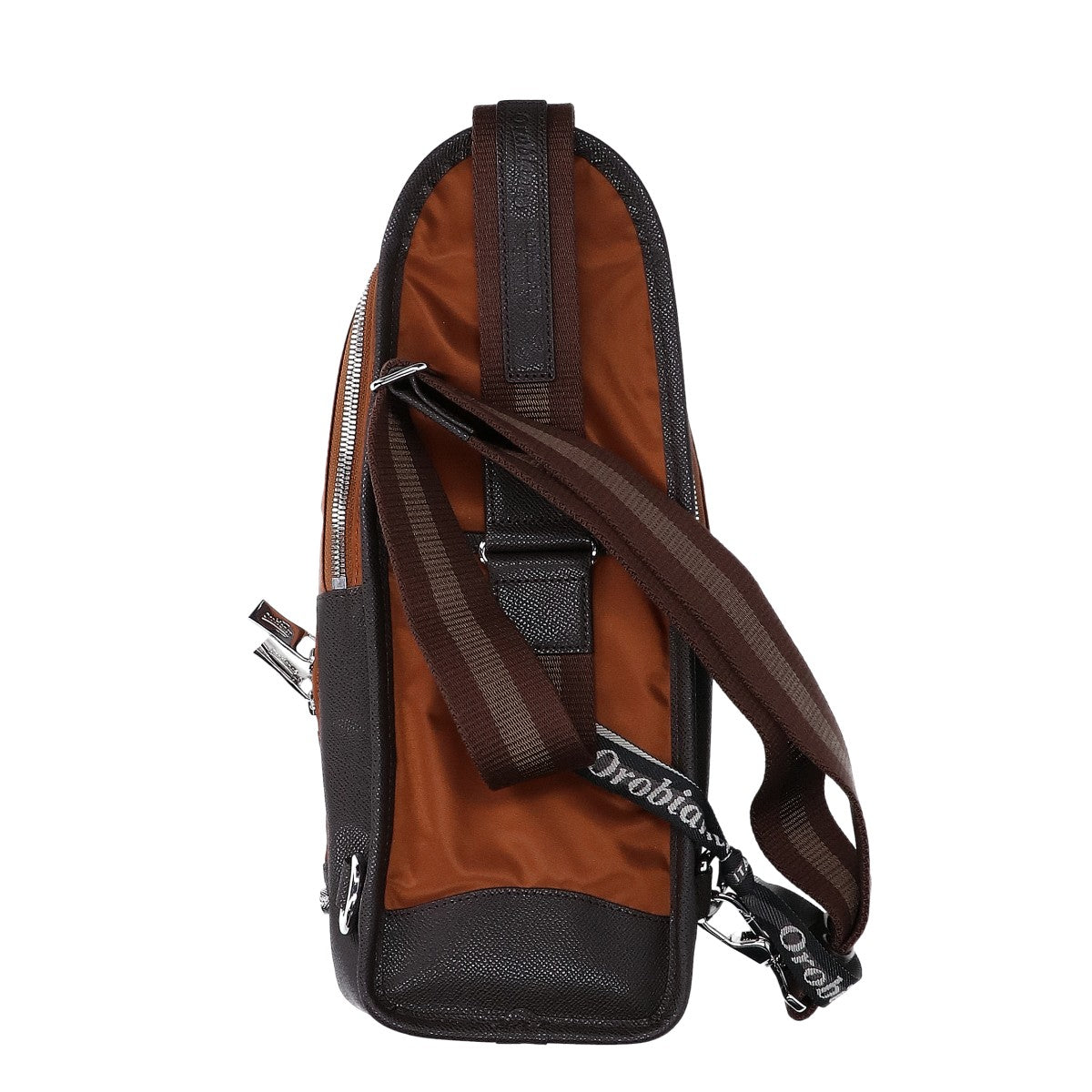 OROBIANCO SOLO TE Brown Nylon Body Bag Size 3L