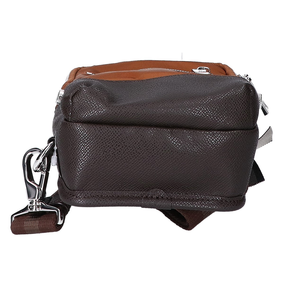 OROBIANCO SOLO TE Brown Nylon Body Bag Size 3L