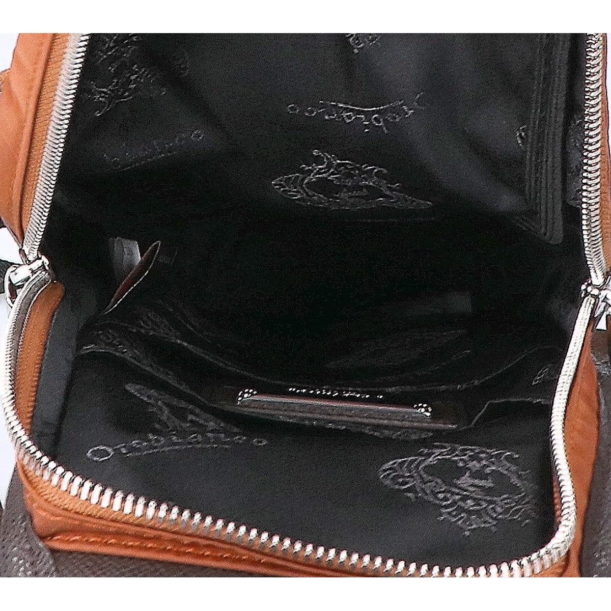 OROBIANCO SOLO TE Brown Nylon Body Bag Size 3L