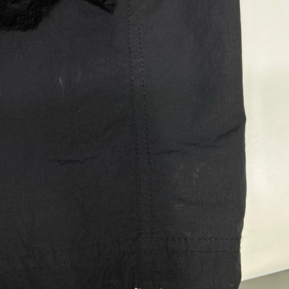 stussy Black Nylon Warm Up Pullover Jacket Size XL