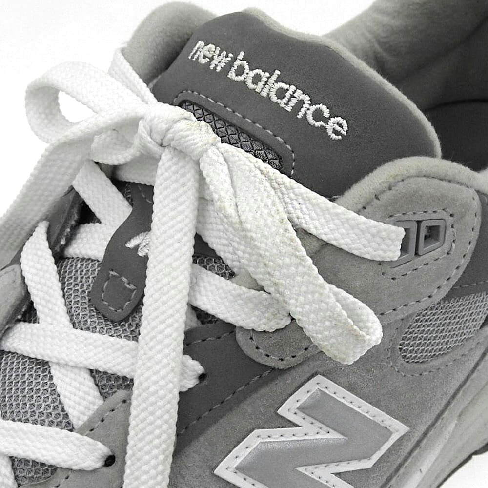 NEW BALANCE 21FW M992GR Gray Suede Sneakers Size 13(US)