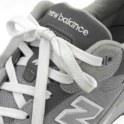 NEW BALANCE 21FW M992GR Gray Suede Sneakers Size 13(US)