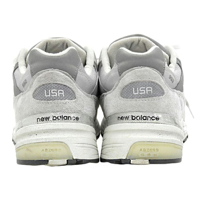 NEW BALANCE 21FW M992GR Gray Suede Sneakers Size 13(US)