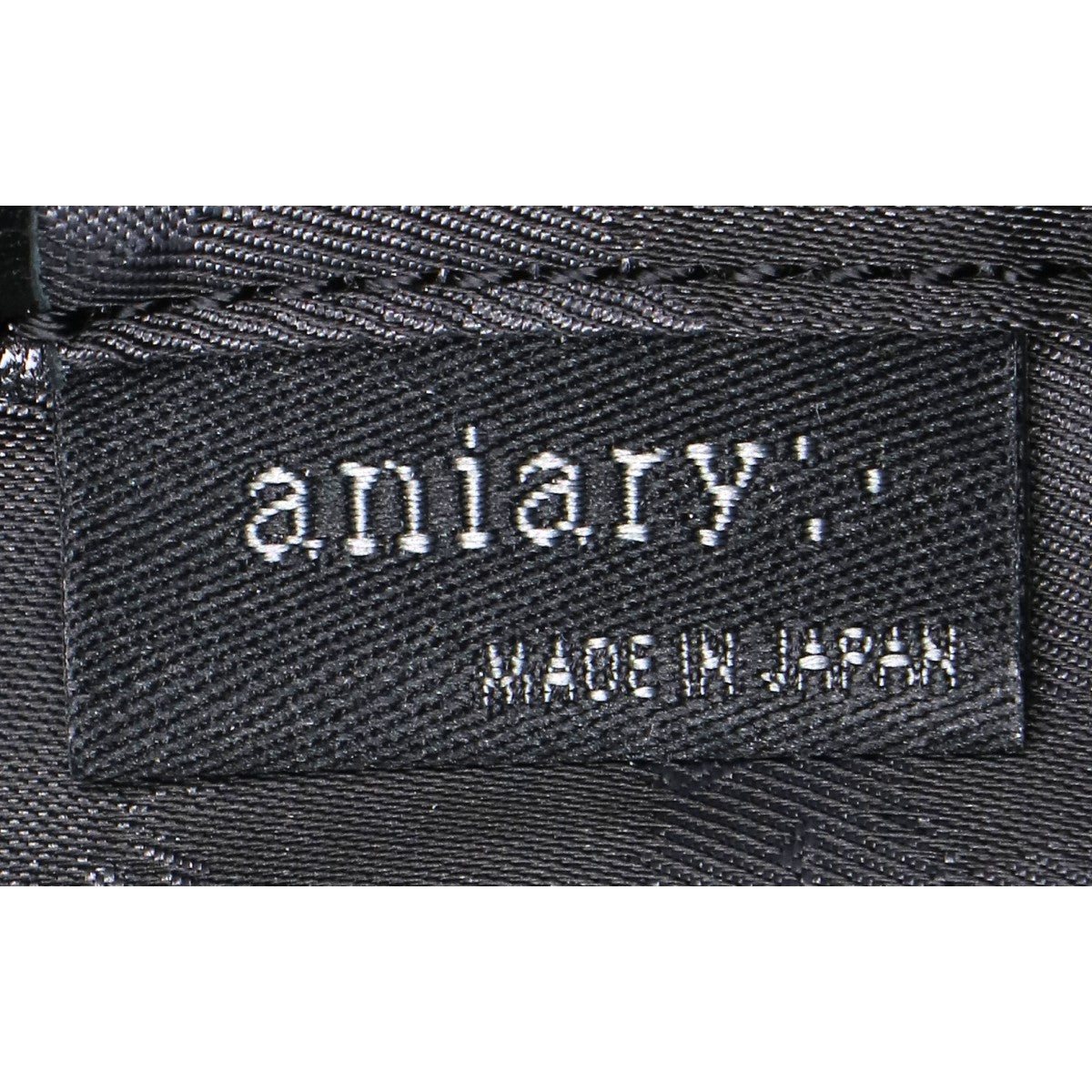 aniary 01-07003 Black Leather Body Bag Size ONE SIZE