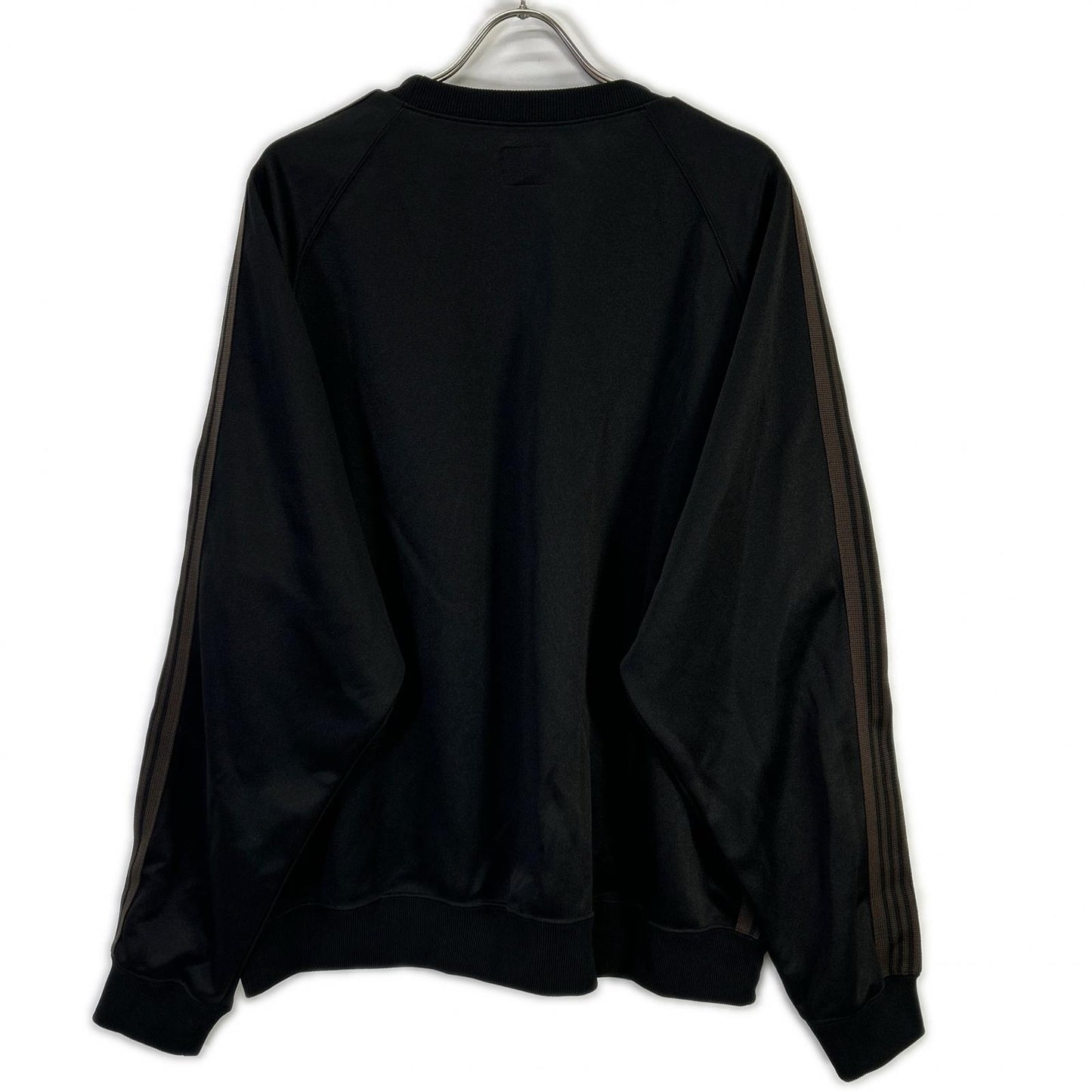 NEPENTHES PU272 Track Crewneck Shirt Black/Brown Size XL