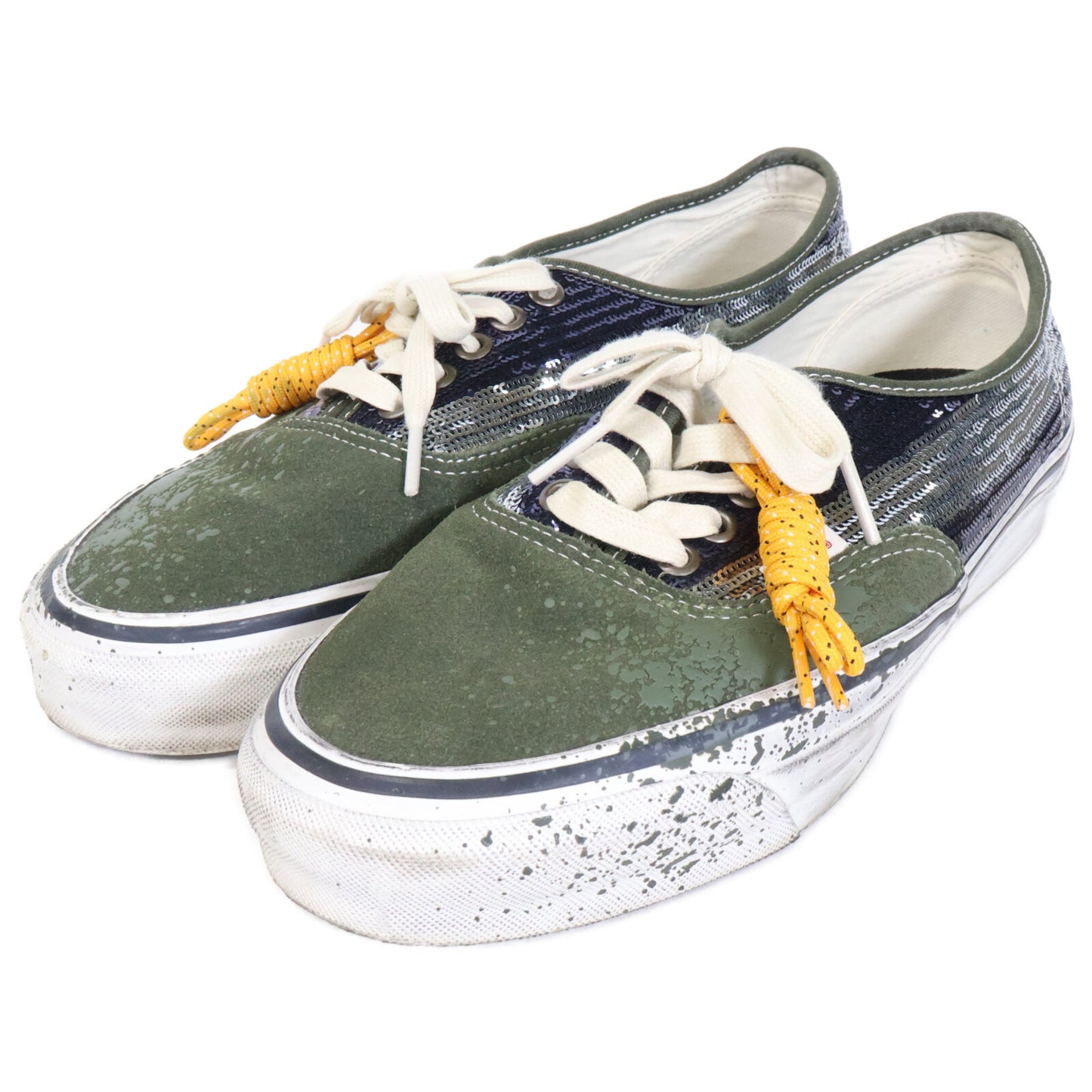 VANS Authentic 44 Lx La Habana Green Sneakers Size 9.5