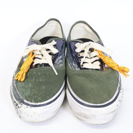 VANS Authentic 44 Lx La Habana Green Sneakers Size 9.5