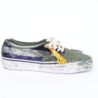 VANS Authentic 44 Lx La Habana Green Sneakers Size 9.5