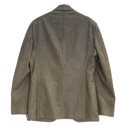 Gabriele Pasini Peaked Lapel Cashmere Jacket Gray Size 48