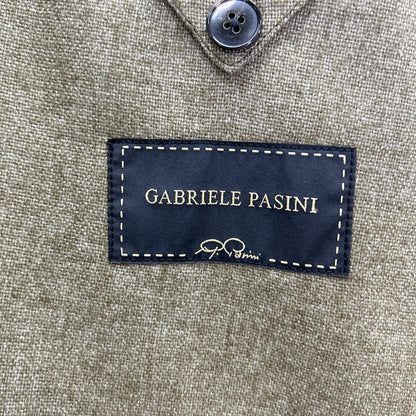 Gabriele Pasini Peaked Lapel Cashmere Jacket Gray Size 48