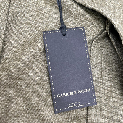 Gabriele Pasini Peaked Lapel Cashmere Jacket Gray Size 48