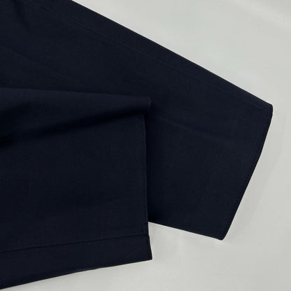 MACKINTOSH New Dunkeld Rubberized Coat Navy Size 38