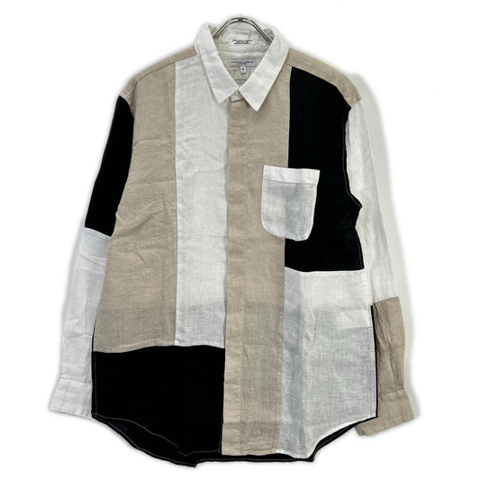 Engineered Garments Colorblock Linen Shirt Size S