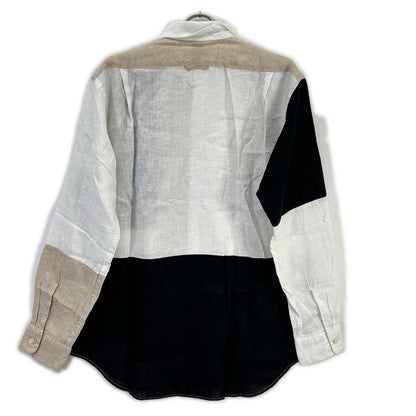 Engineered Garments Colorblock Linen Shirt Size S
