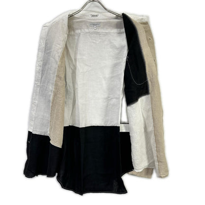 Engineered Garments Colorblock Linen Shirt Size S