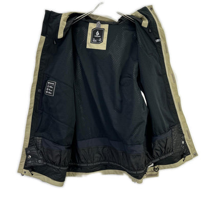 VOLCOM MSG G0652605 Gore-Tex Jacket Beige Size L/G